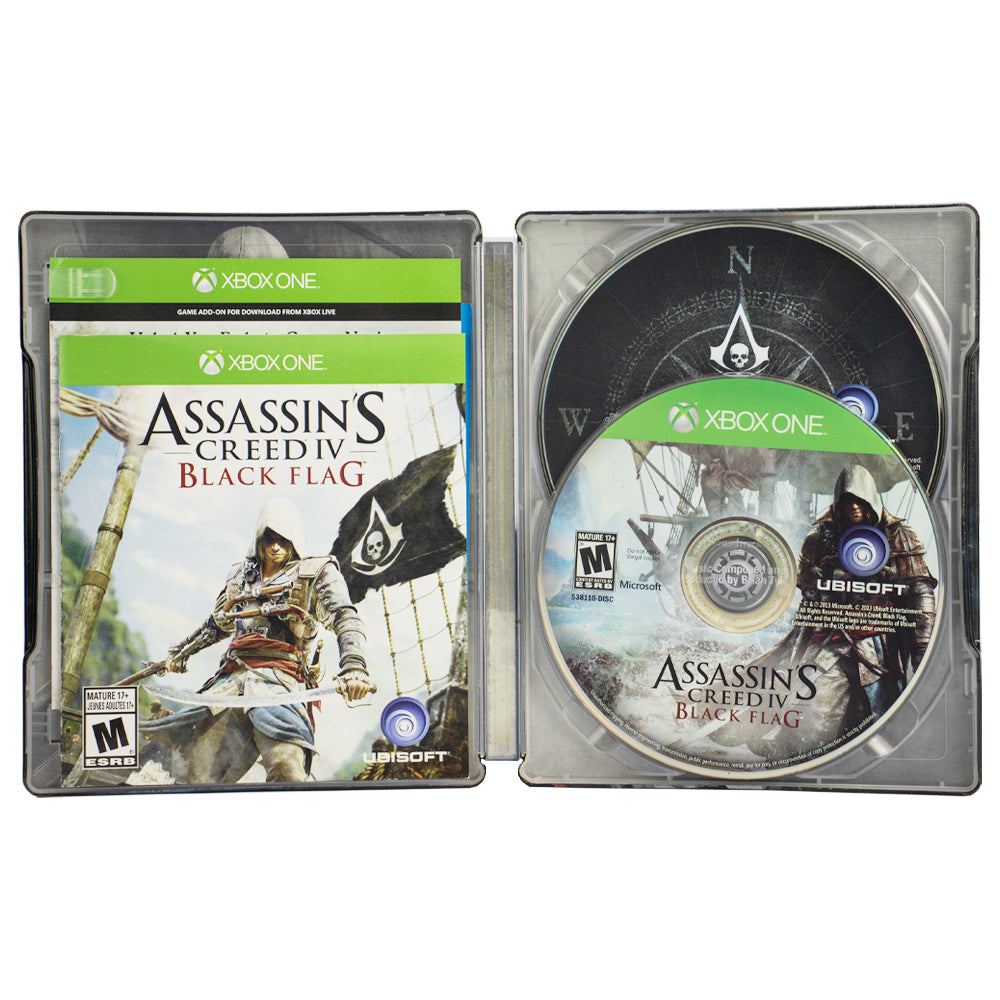 Jogo Usado Assassin's Creed IV Black Flag Xbox One - Steel Case