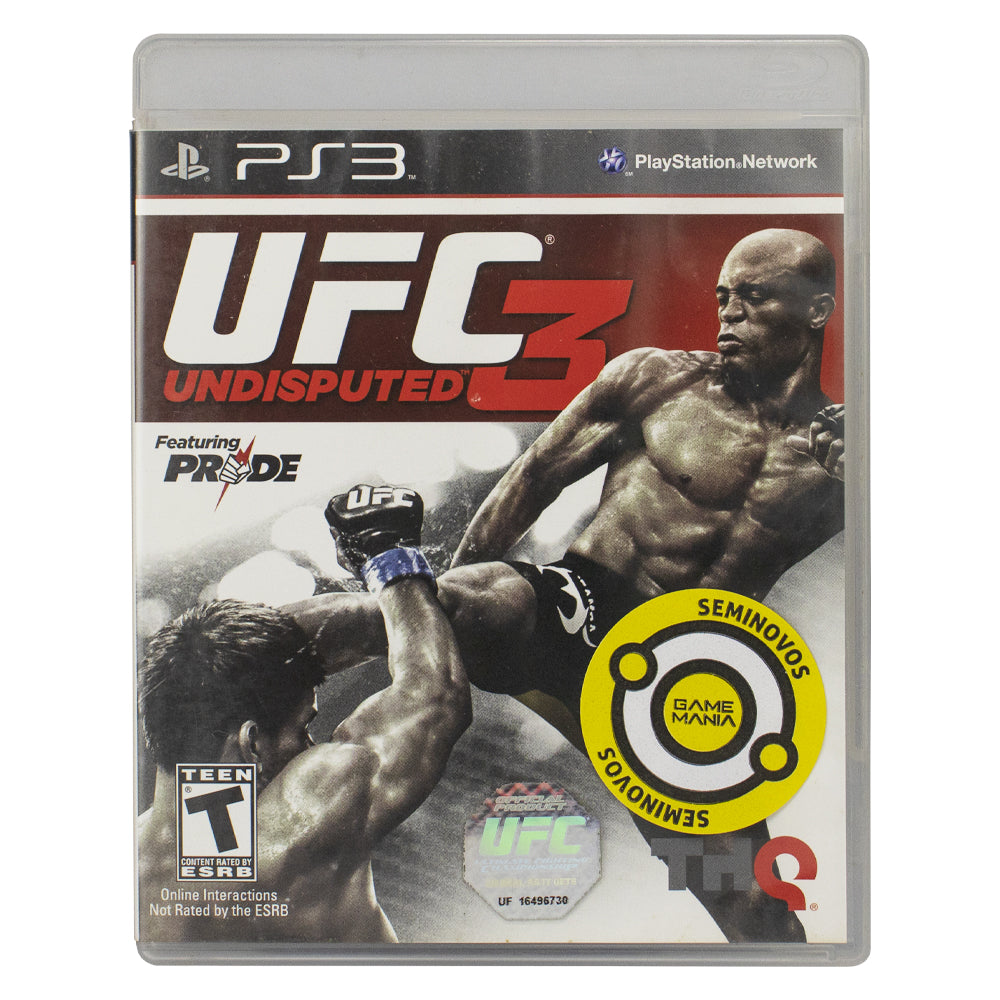 Jogo Usado UFC Undisputed 3 PS3