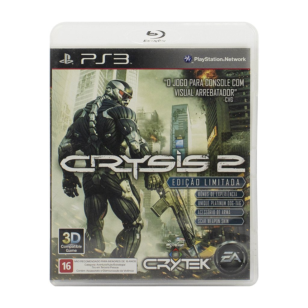 Jogo Usado Crysis 2 PS3