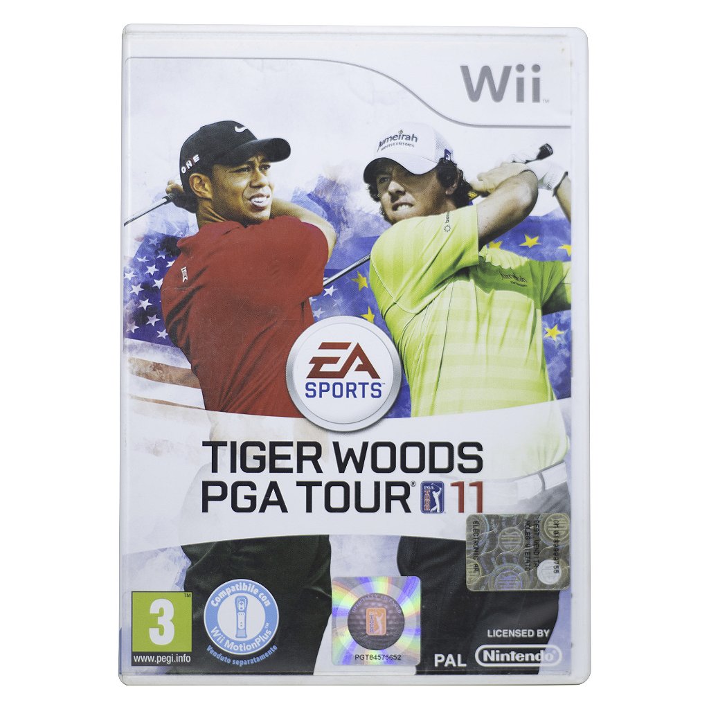 Jogo Usado Tiger Woods PGA Tour 11 - Nintendo Wii - Versão Europeia