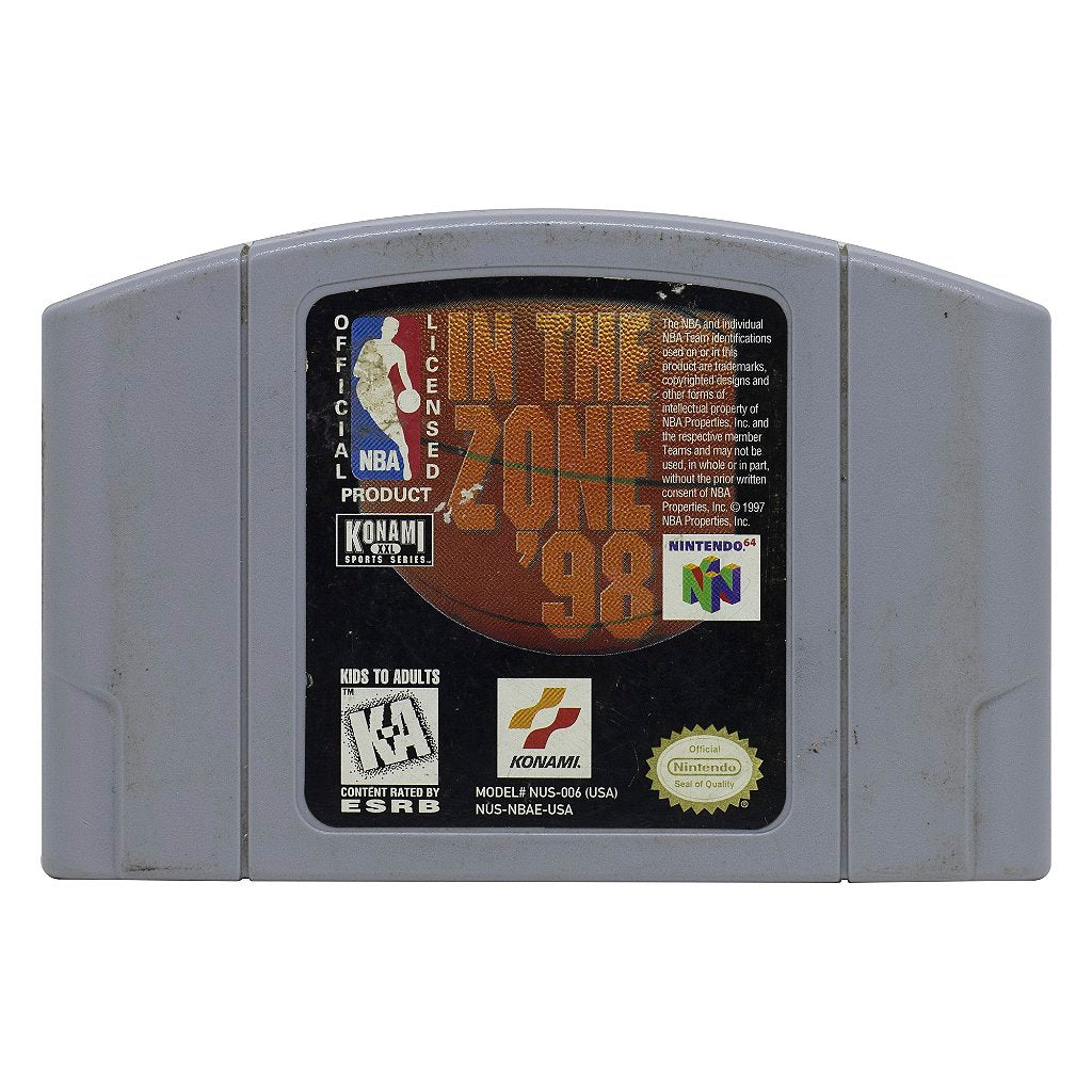 Jogo Usado NBA In The Zone 98 Nintendo 64