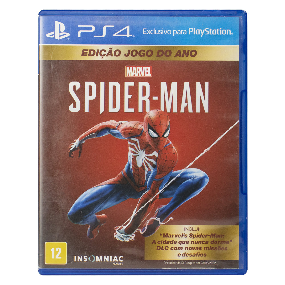 Jogo Usado Spider-Man PS4