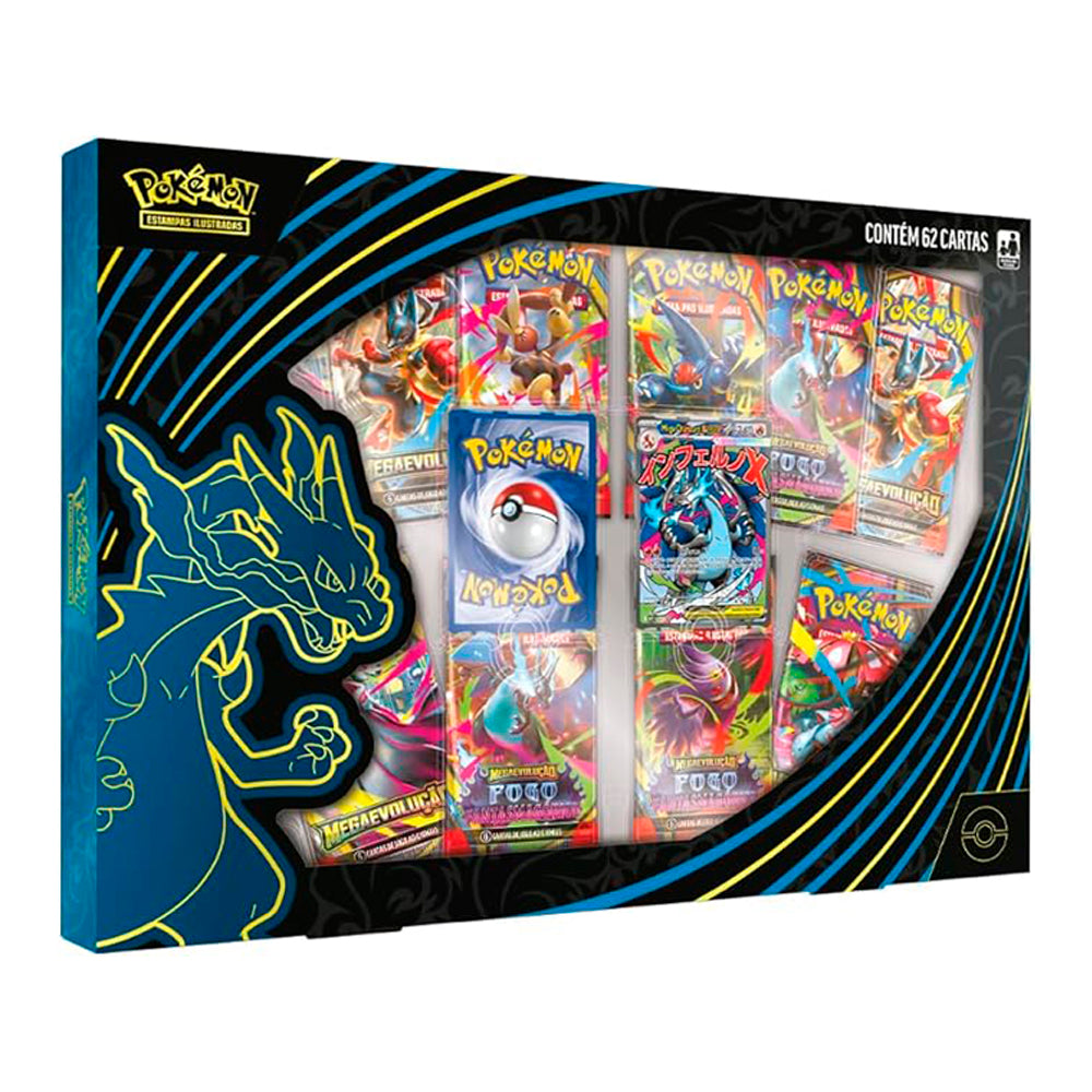 Box Coleção Mega Charizard X ex (Português)