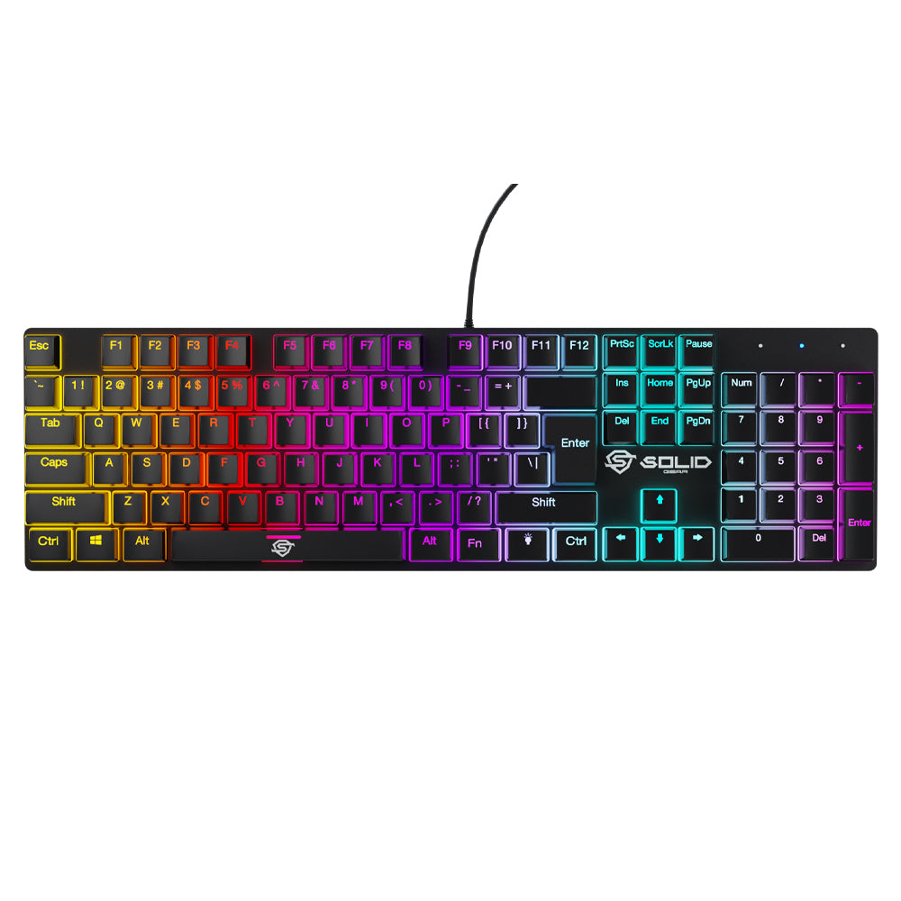 Teclado Gamer Mecânico Solid Adamantium