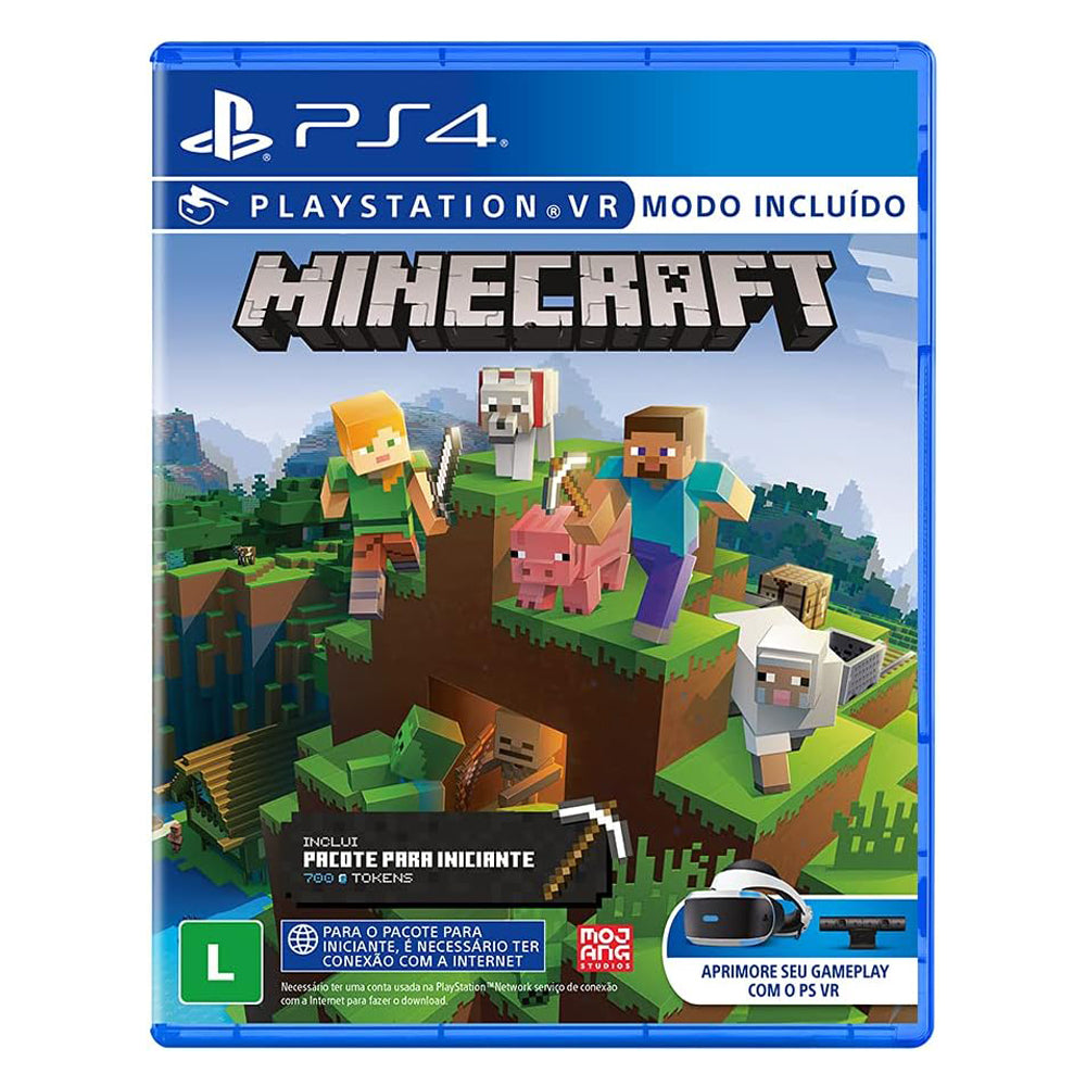 Jogo Minecraft Starter Collection PS4
