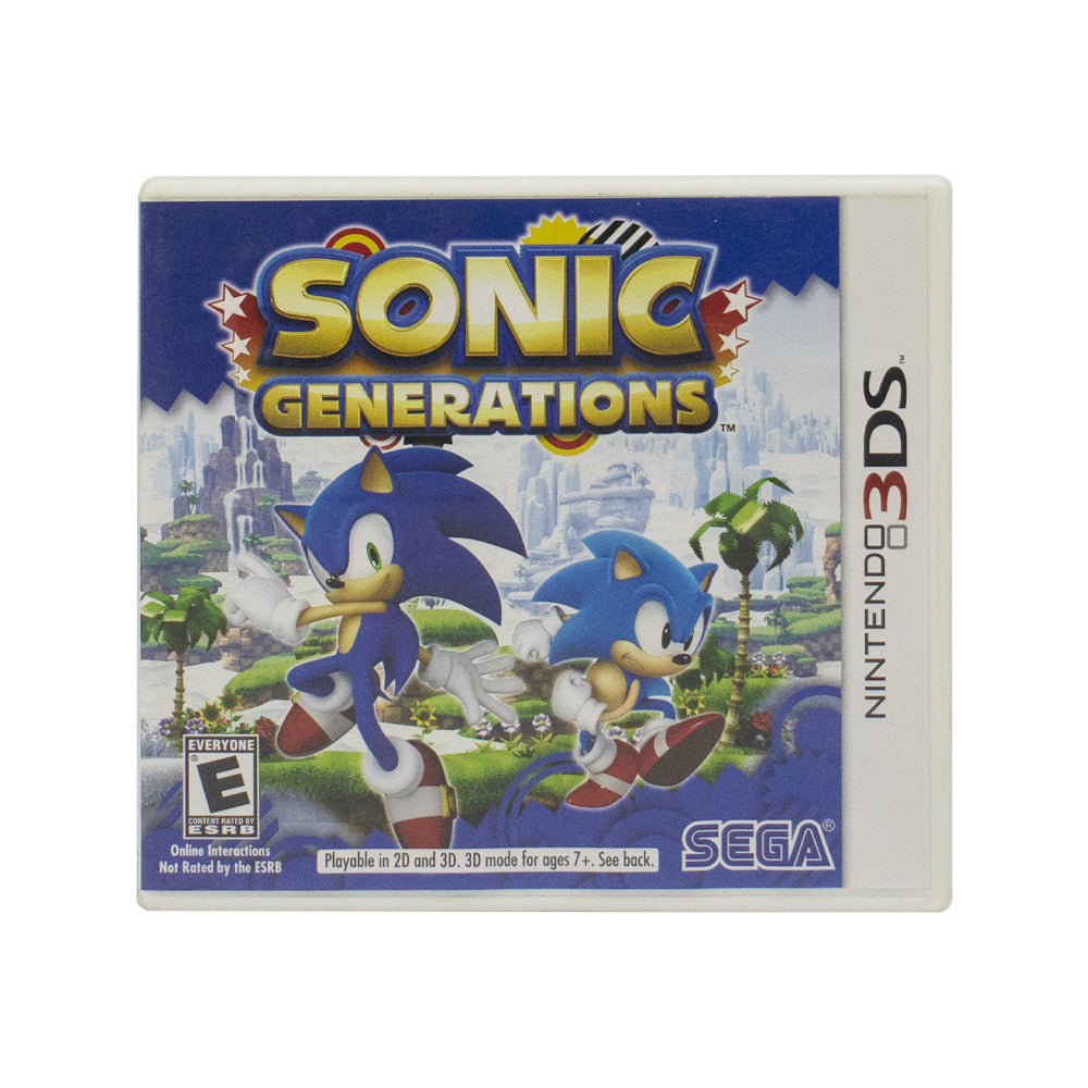 Jogo Usado Sonic Generations - Nintendo 3DS