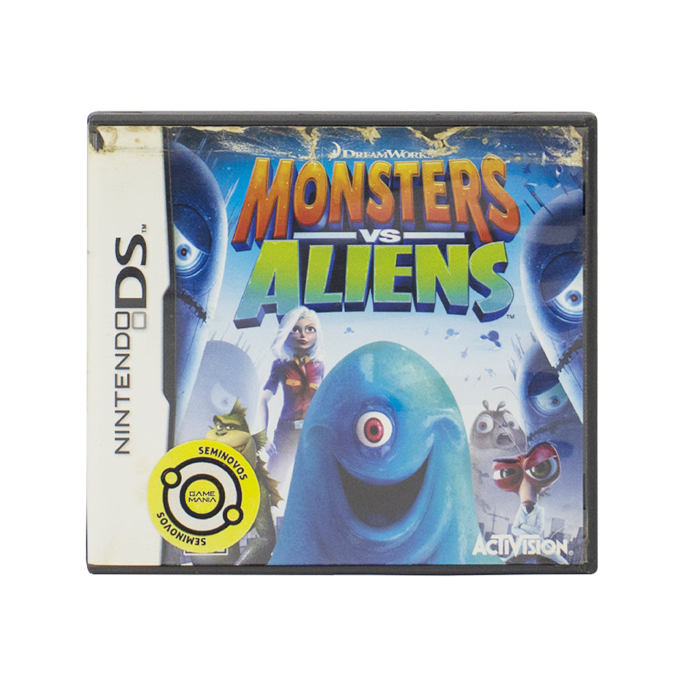 Jogo Usado Monsters VS Aliens - Nintendo DS