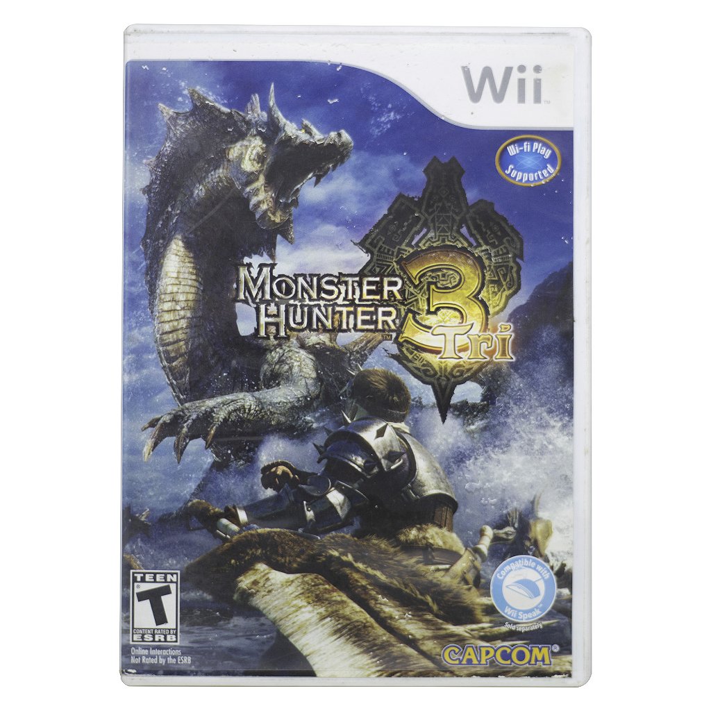 Jogo Usado Monster Hunter Tri - Wii - Versão EUA
