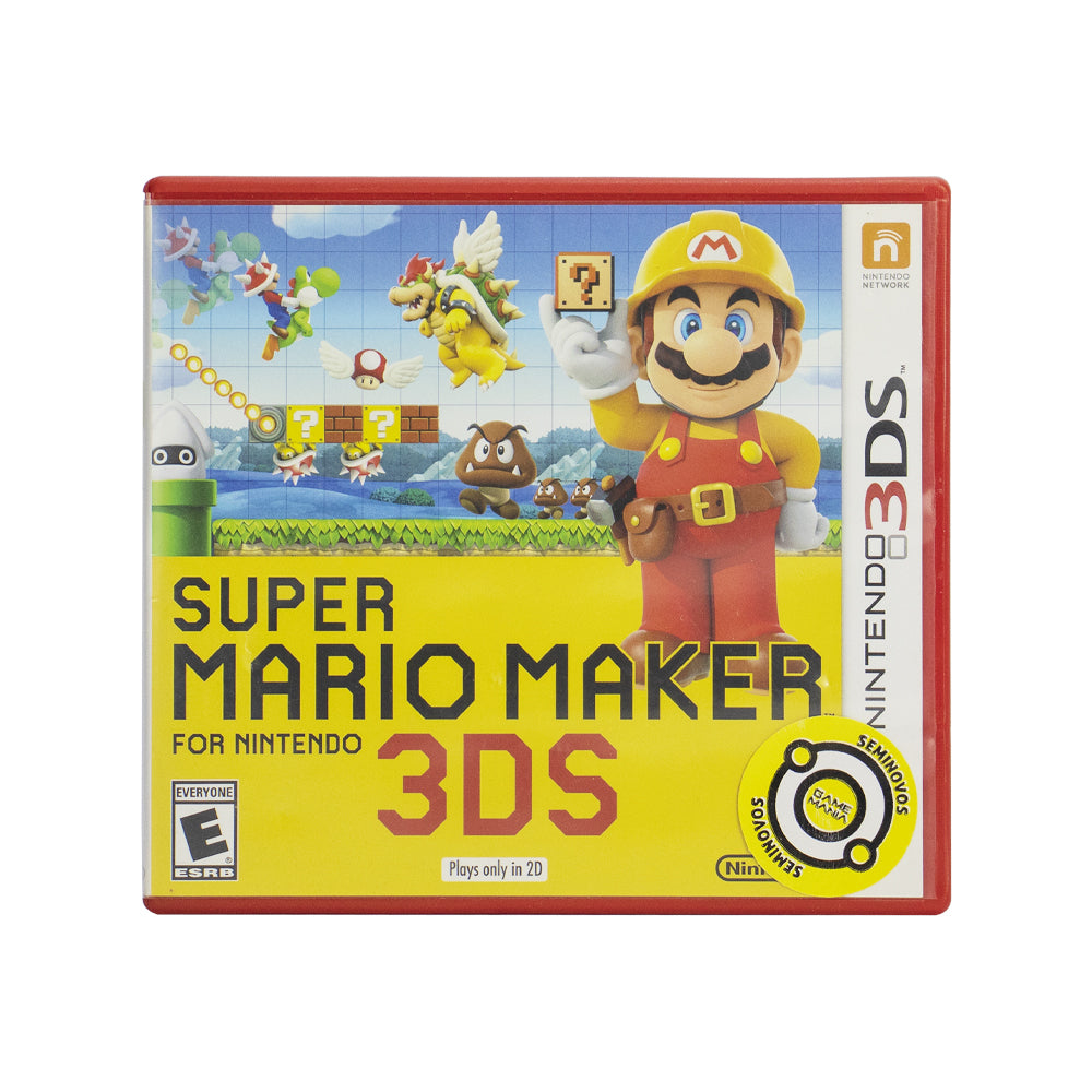 Jogo Usado Super Mario Maker - Nintendo 3DS