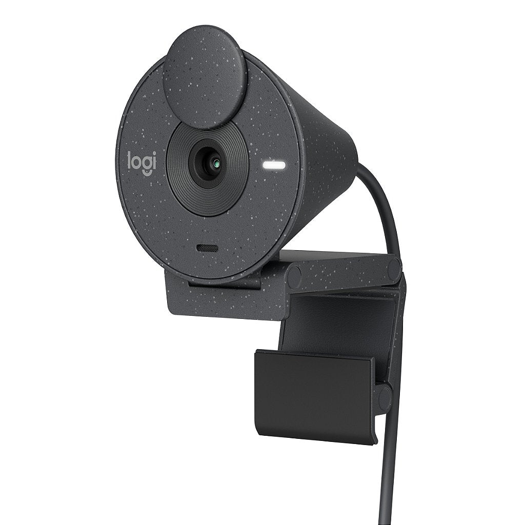 Webcan Logitech Brio 300 Grafite Full HD