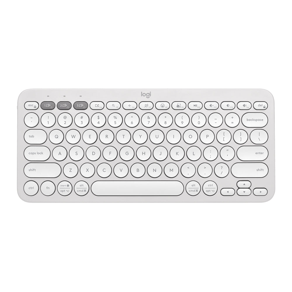Teclado Logitech Pebble 2 K380s Branco