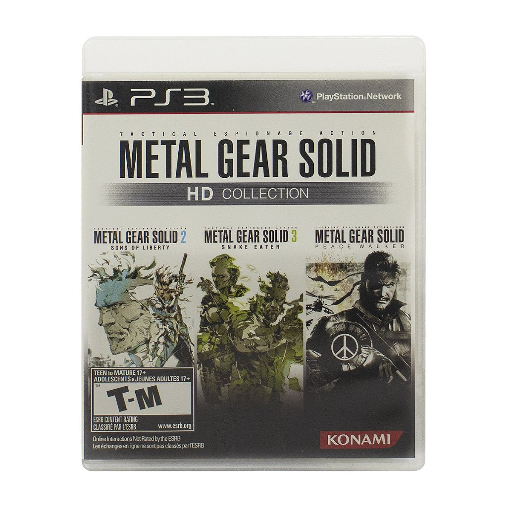 Jogo Usado Metal Gear Solid HD Colection PS3