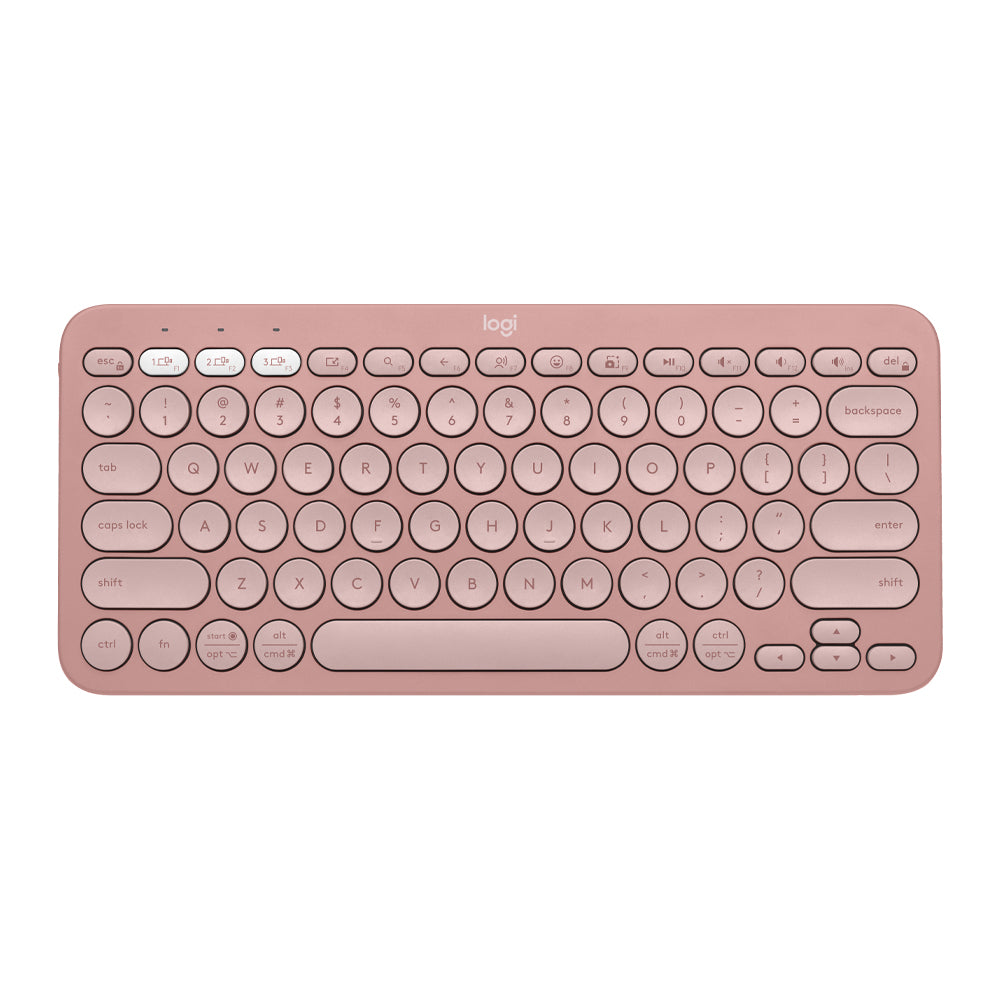 Teclado Logitech Pebble 2 K380s Rosa