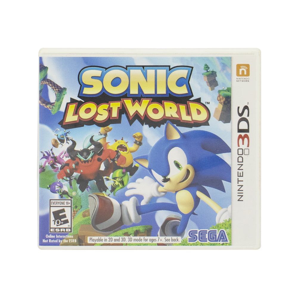 Jogo Usado Sonic Lost World - Nintendo 3DS