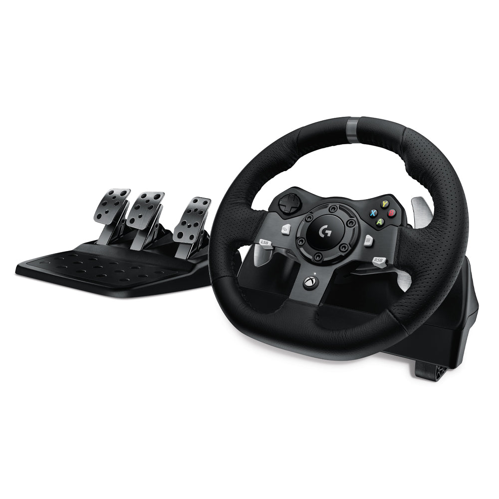 Volante Logitech G920 Driving Force para Xbox Series X|S, Xbox One e PC