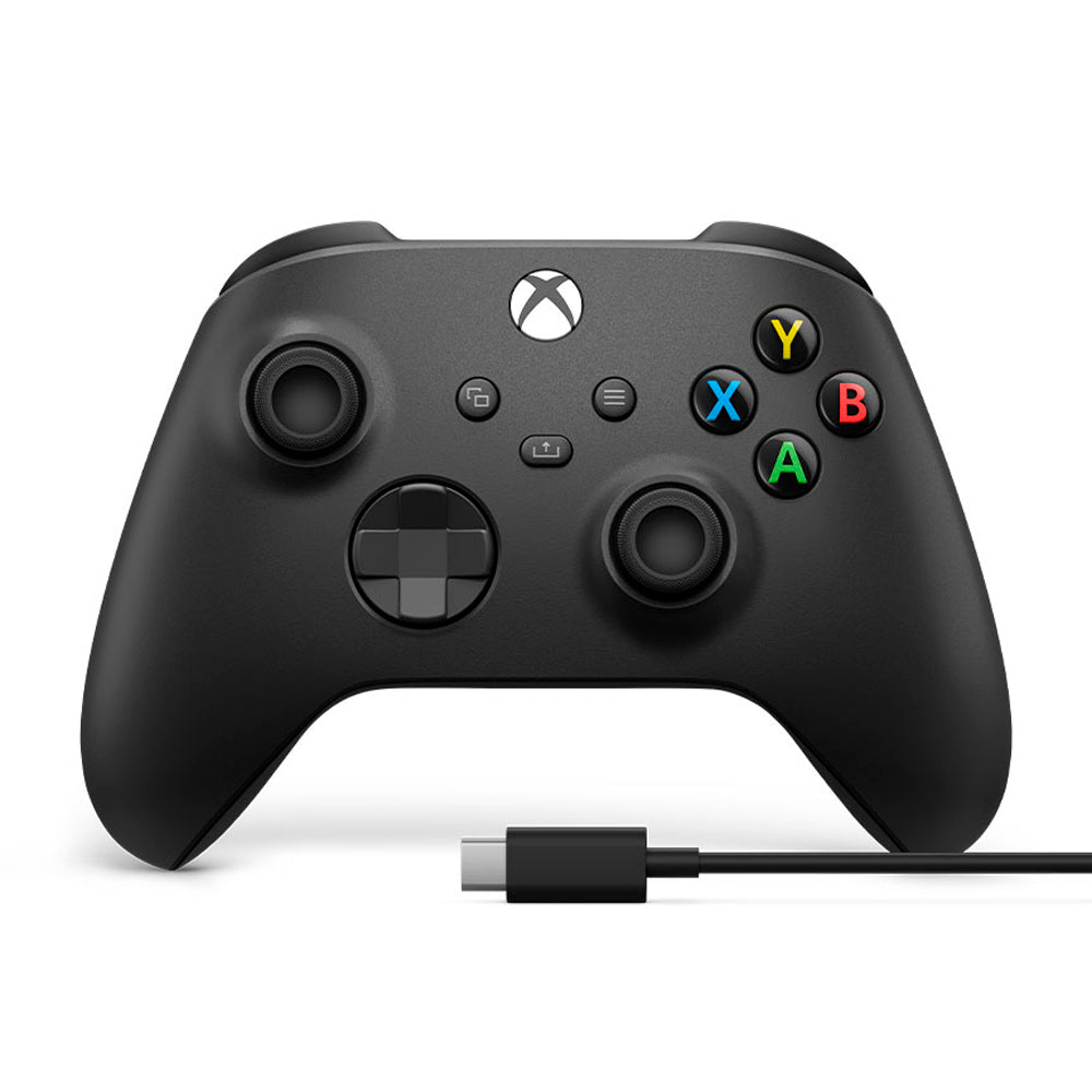 Controle sem fio Xbox Series Preto com Cabo USB-C