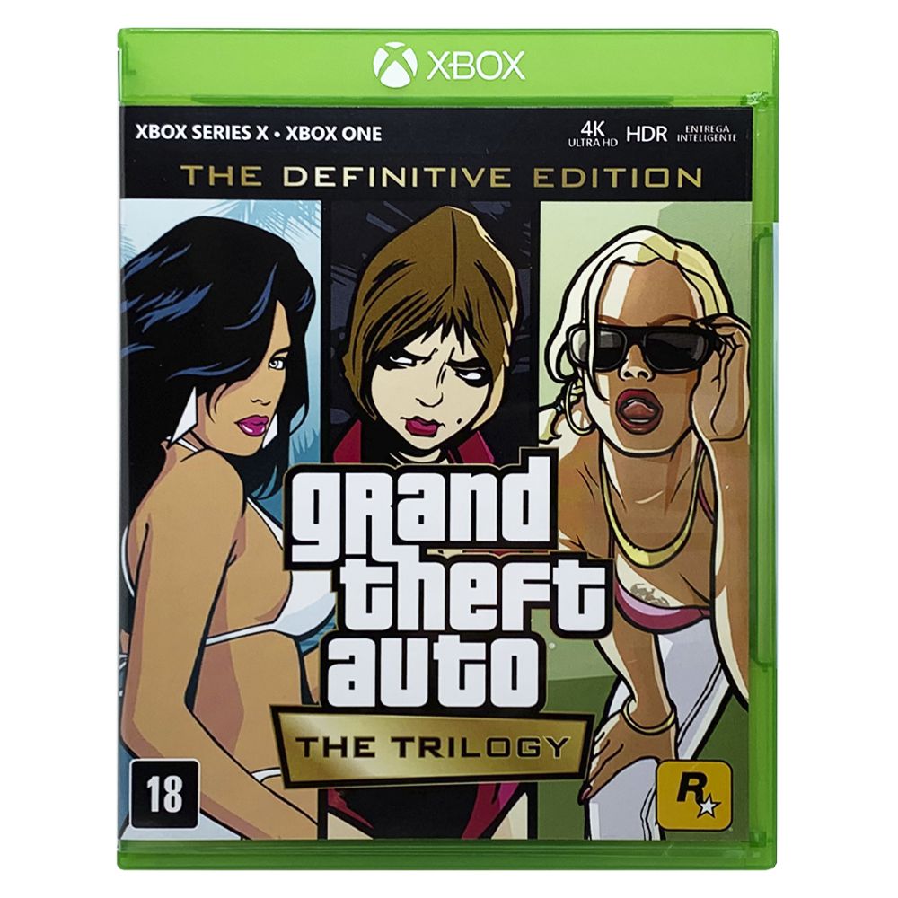 Jogo Grand Theft Auto: The Trilogy (The Definitive Edition) Xbox Series