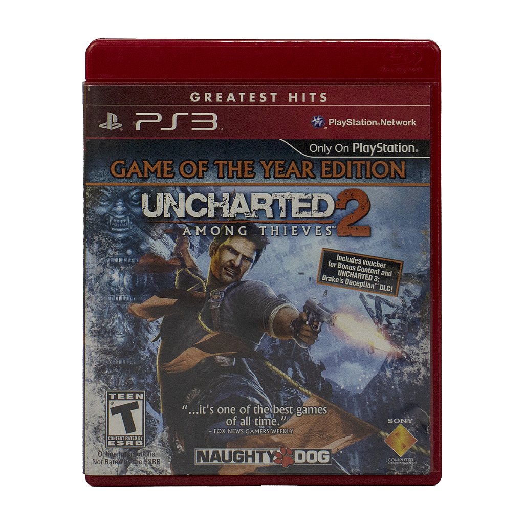 Jogo Usado Uncharted 2 Among Thieves - Greatest Hits PS3