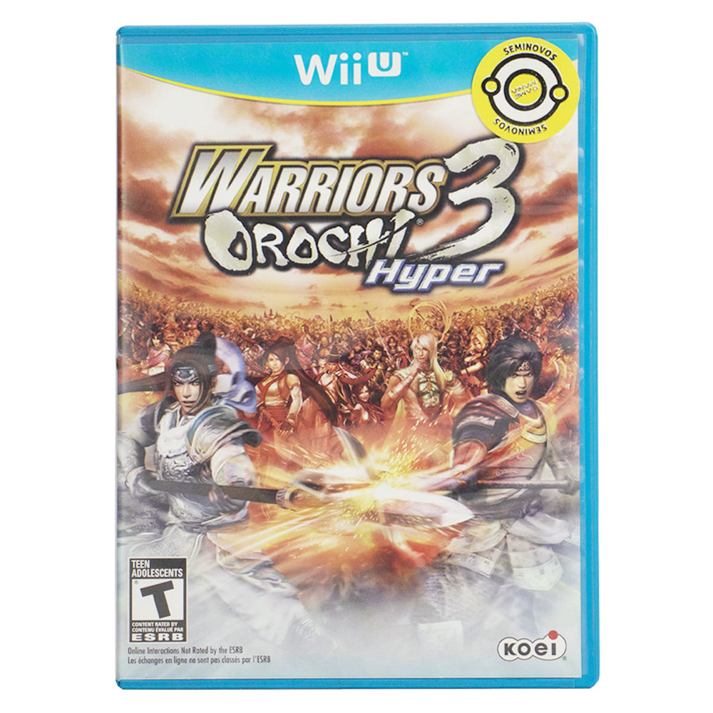 Jogo Usado Warriors Orochi 3 Hyper Wii U