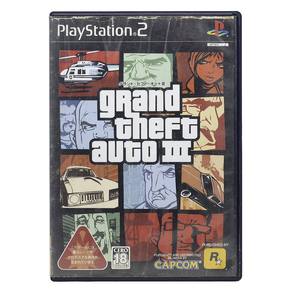 Jogo Usado Grand Theft Auto III PS2