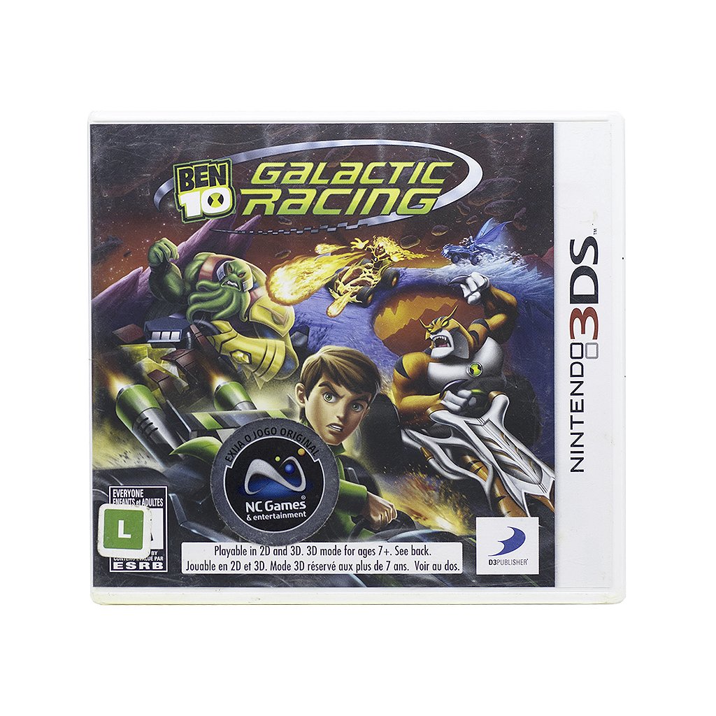 Jogo Ben 10: Galactic Racing 3DS