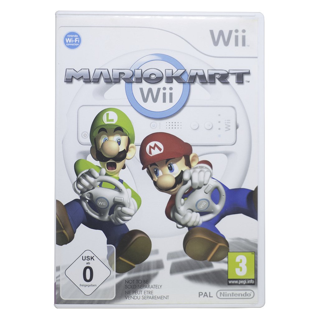 Jogo Usado Mario Kart - Wii - Versão Europeia